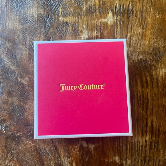 Juicy Couture gold plated rhinestone bow bracelet - Picture 2 of 7